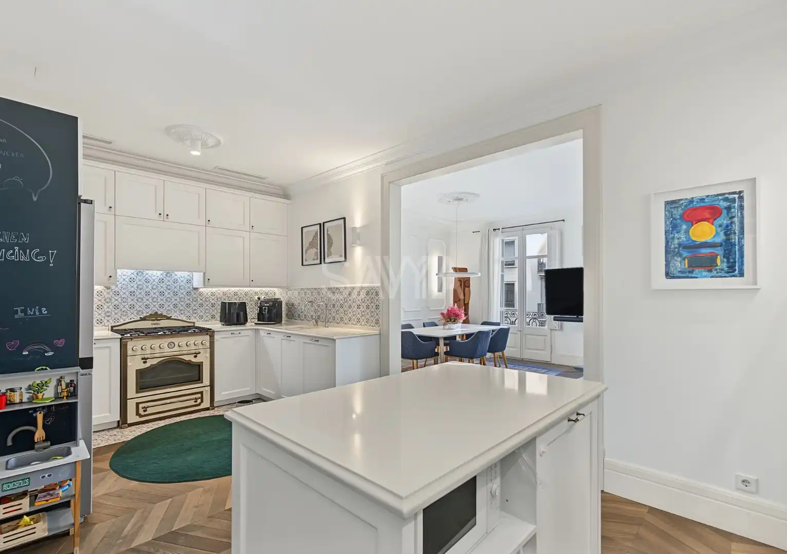 Cocina de Piso en venta en Barcelona con Aire acondicionado, Calefacción y Terraza