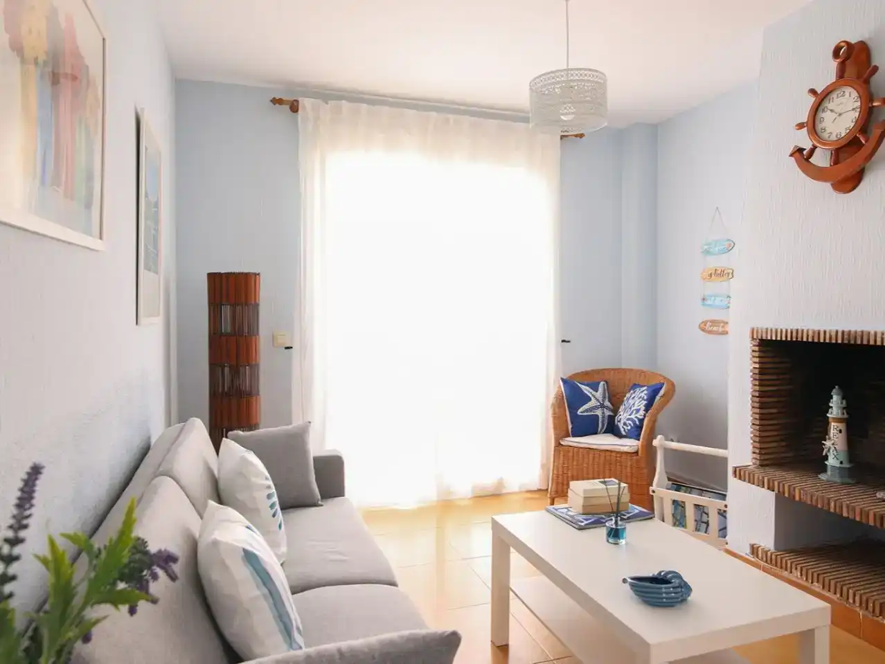 Sala de estar de Piso en venta en Atlanterra