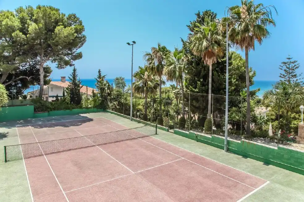 Vista exterior de Casa o chalet en venta en Vélez-Málaga con Aire acondicionado, Jardín privado y Terraza