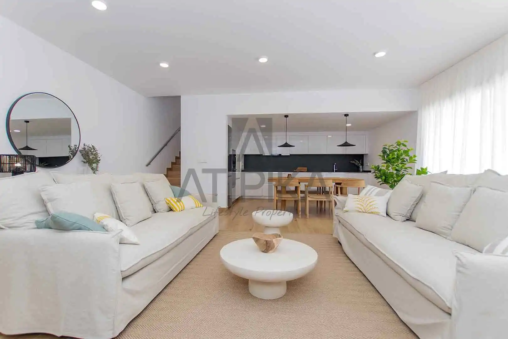 Sala de estar de Casa o chalet en venta en Es Mercadal con Calefacción, Terraza y Horno