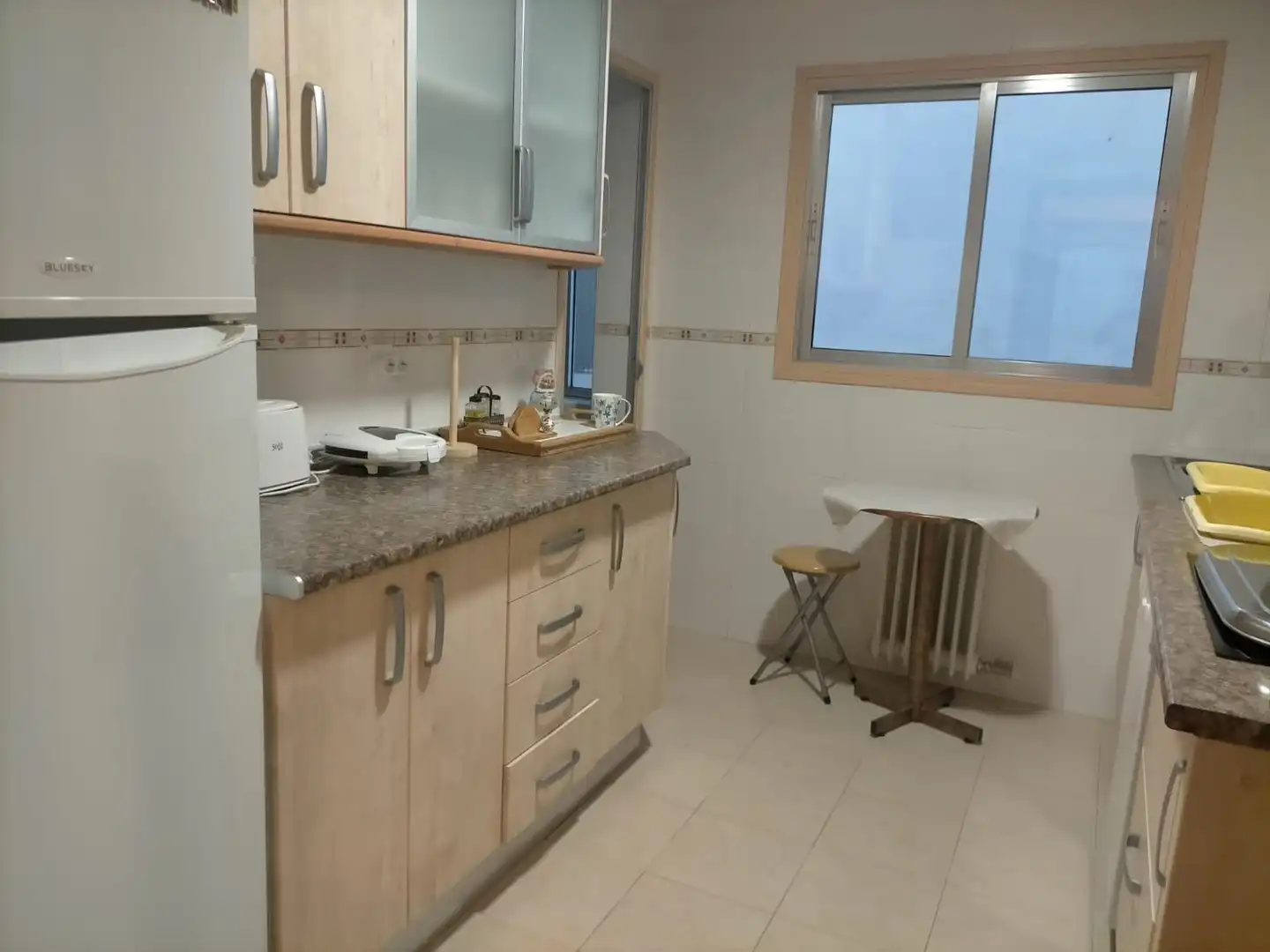 Küche von Wohnung zur Miete in Ciudad Real mit Klimaanlage und Möbliert