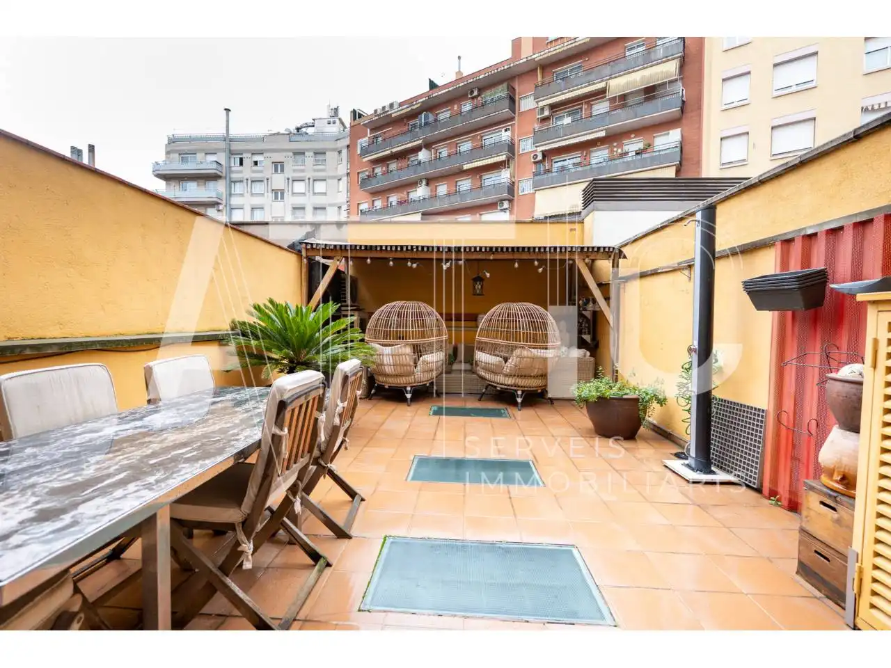Terrassa de Casa o xalet en venda en Sabadell amb Aire condicionat, Calefacció i Parquet