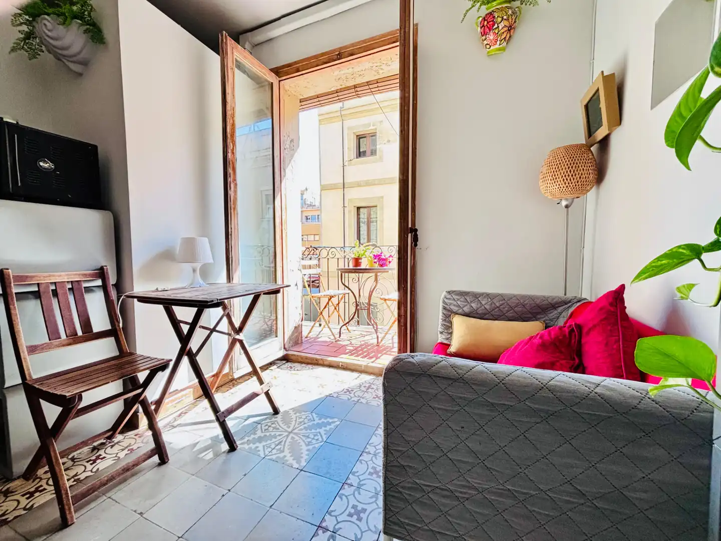 Terrasse von Wohnung zum Verkauf in Barcelona mit Klimaanlage, Heizung und Möbliert
