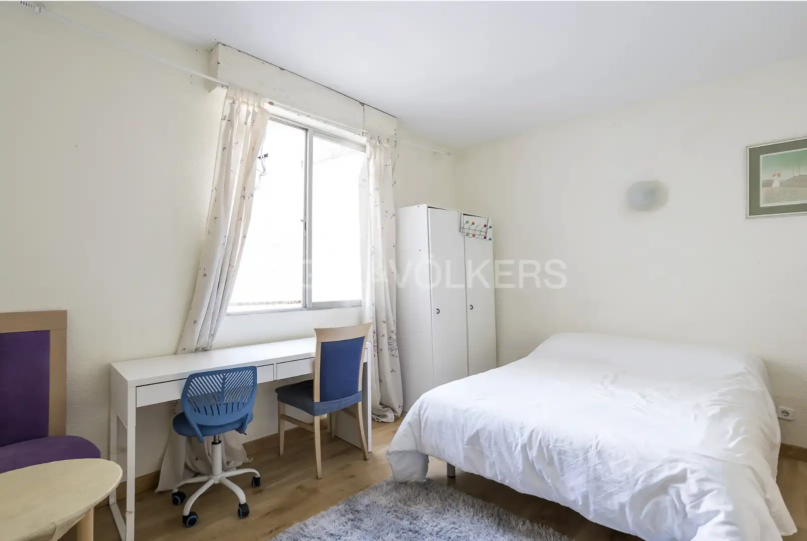 Bedroom of Flat for rent in Madrid  with Heating, Parquet flooring and Pets allowed