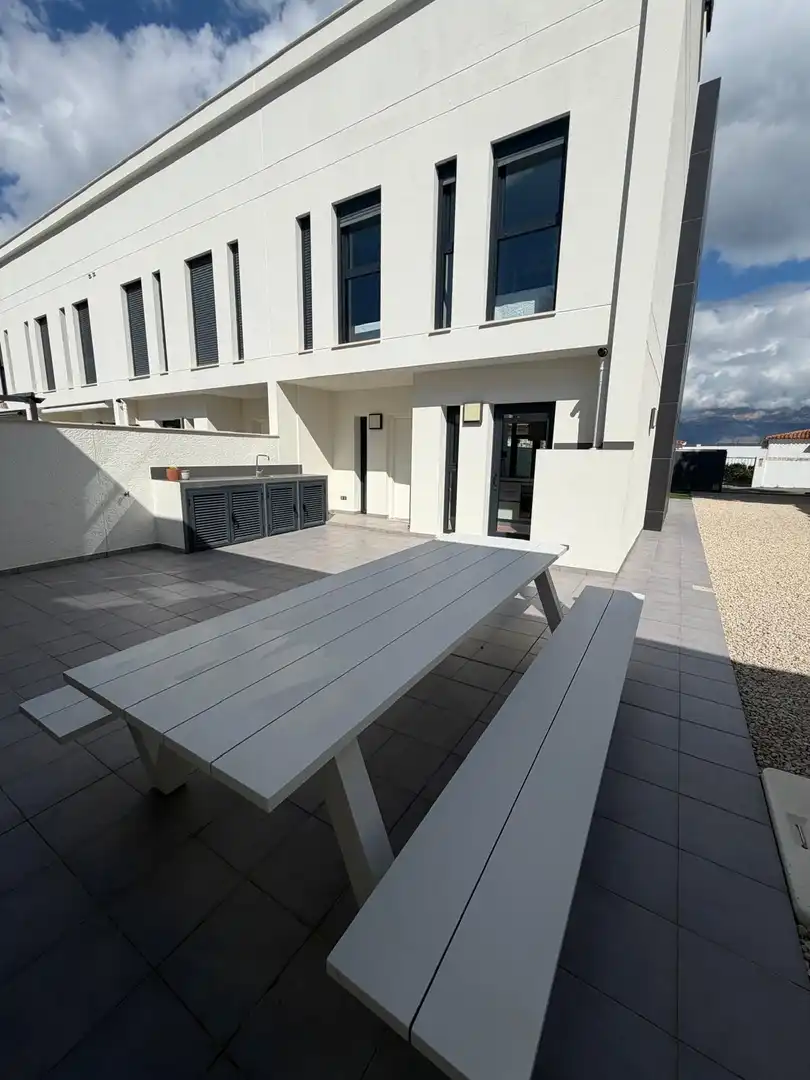 Terrace of Houses for sale in L'Alfàs del Pi  with Air Conditioner, Heating and Private garden