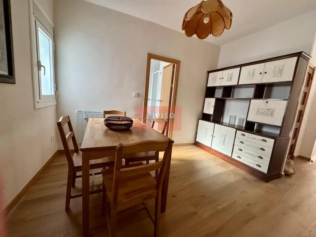 Menjador de Apartament de lloguer en Ourense Capital  amb Calefacció i Moblat
