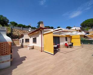 Exterior view of House or chalet for sale in Lloret de Mar  with Heating, Private garden and Terrace