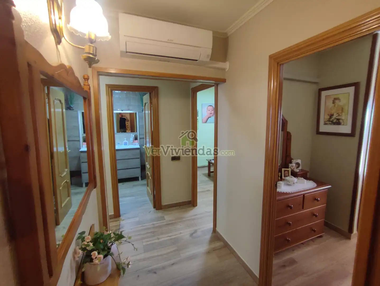 Schlafzimmer von Wohnung zum Verkauf in Viladecavalls mit Klimaanlage, Heizung und Terrasse