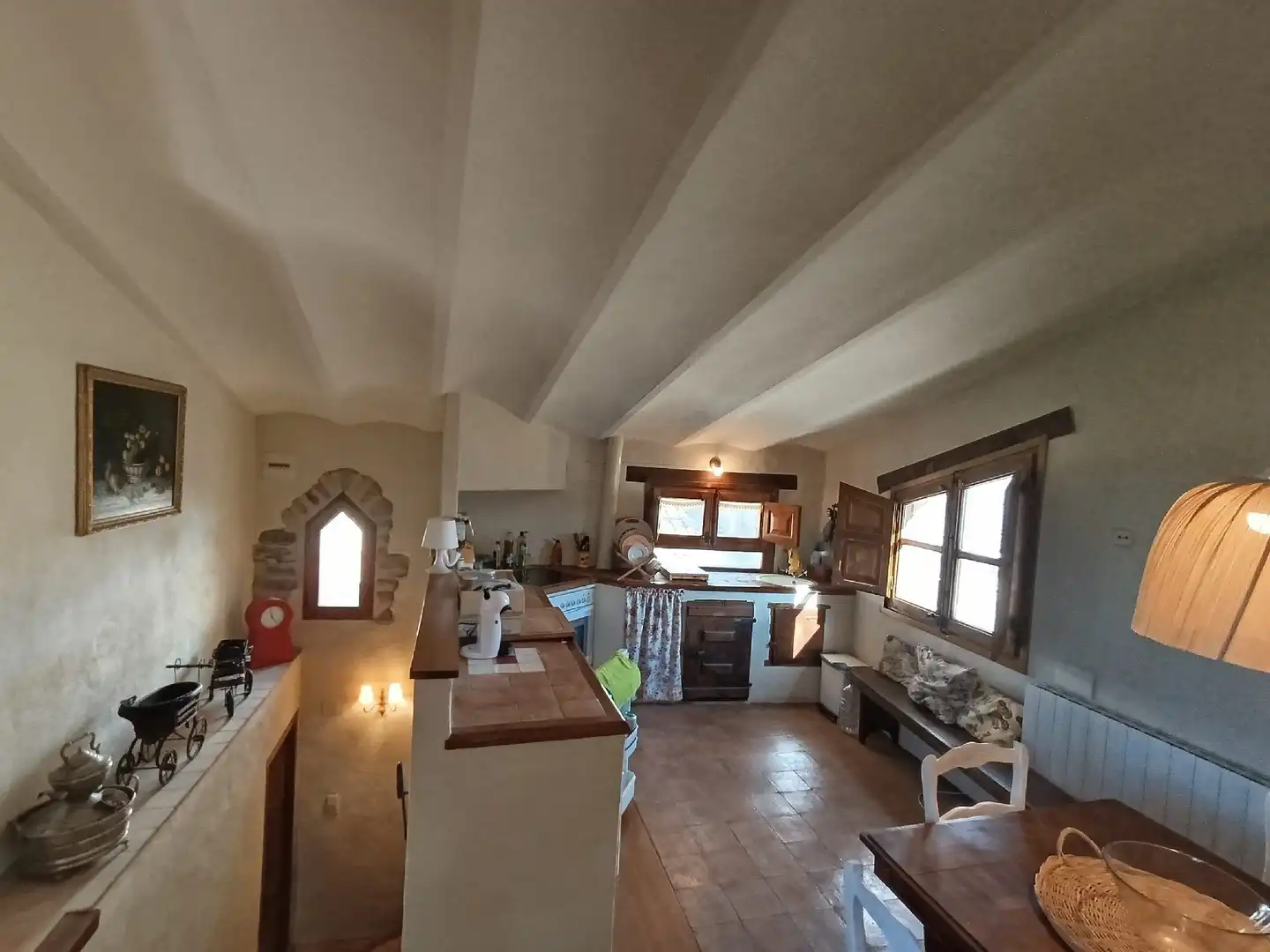 Cocina de Finca rústica en venta en Lascuarre con Calefacción y Trastero