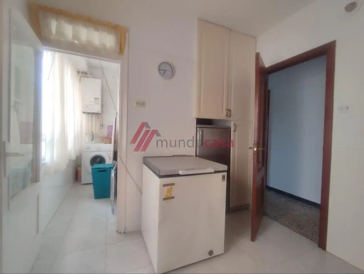 Kitchen of Flat for rent in Ferrol  with Heating and Furnished