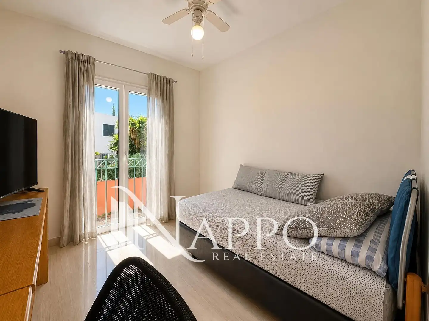 Terraza de Casa adosada en venta en  Palma de Mallorca con Aire acondicionado, Calefacción y Jardín privado