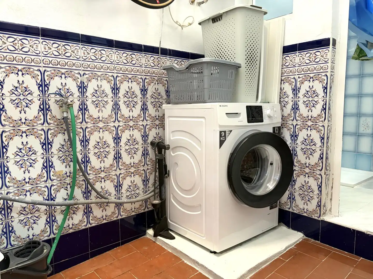 Bany de Casa o xalet de lloguer en Don Benito amb Aire condicionat, Terrassa i Moblat