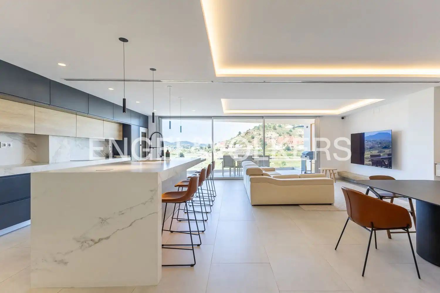 Living room of Houses for sale in Real  with Air Conditioner, Heating and Terrace