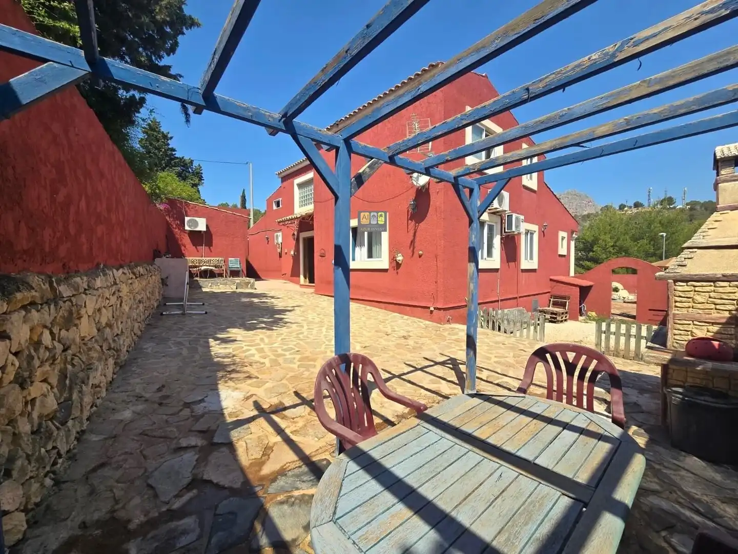 Terraza de Casa o chalet en venta en La Nucia con Aire acondicionado, Jardín privado y Terraza