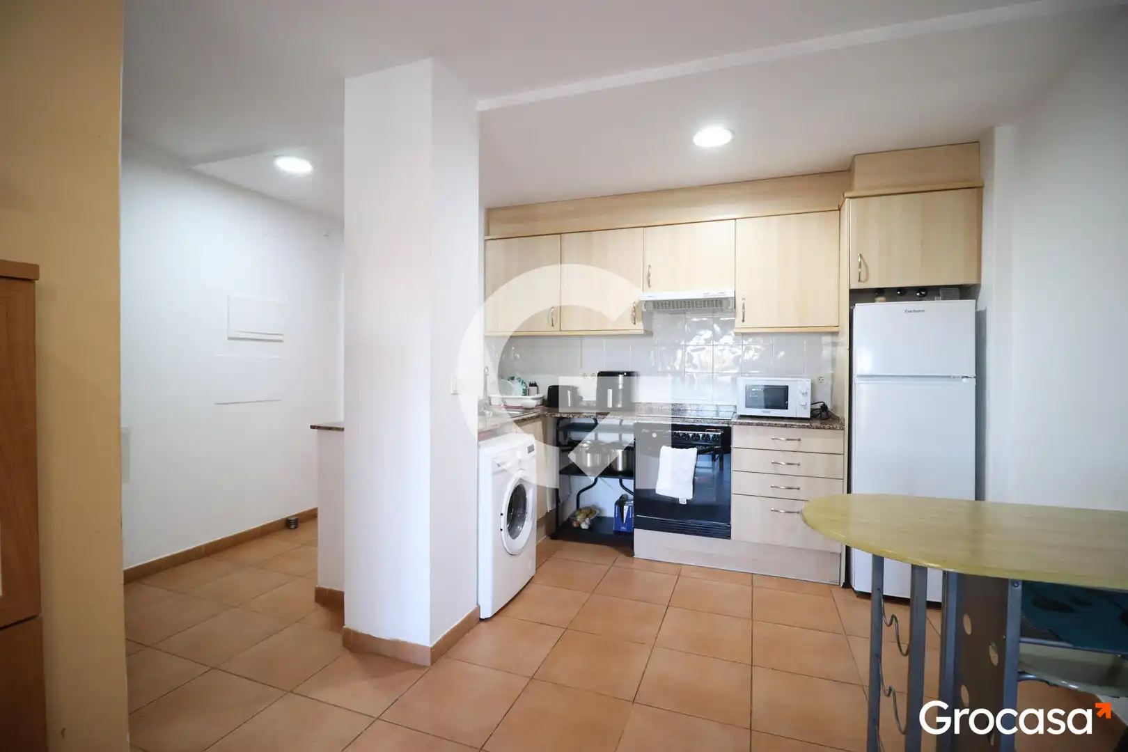 Kitchen of Flat for sale in Sagunto / Sagunt  with Terrace, Furnished and Oven