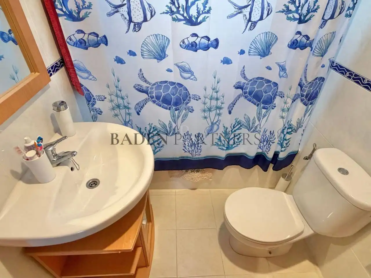 Badezimmer von Wohnung zur Miete in Vinaròs mit Klimaanlage, Möbliert und Balkon
