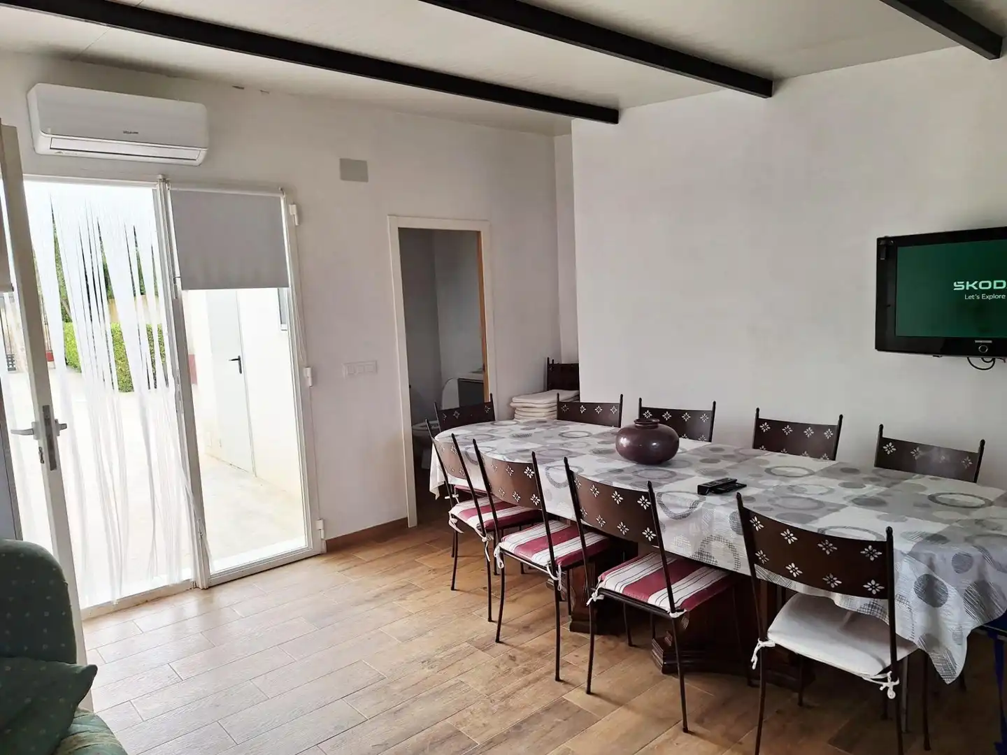 Dining room of Houses for sale in Villena  with Air Conditioner, Heating and Terrace