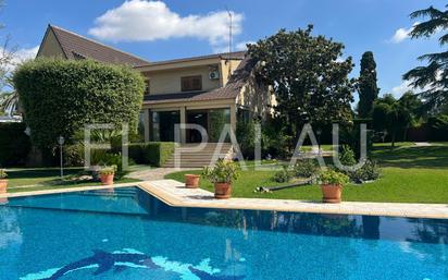 Garden of House or chalet for sale in Paterna  with Air Conditioner, Terrace and Swimming Pool