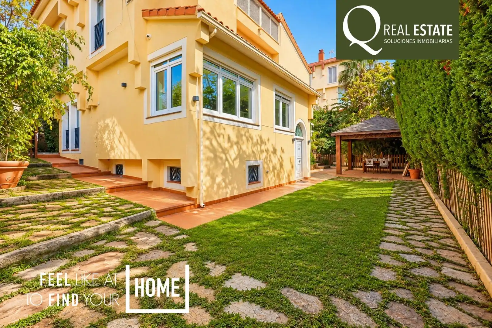 Außenansicht von Haus oder Chalet zum Verkauf in Alicante / Alacant mit Klimaanlage, Heizung und Privatgarten
