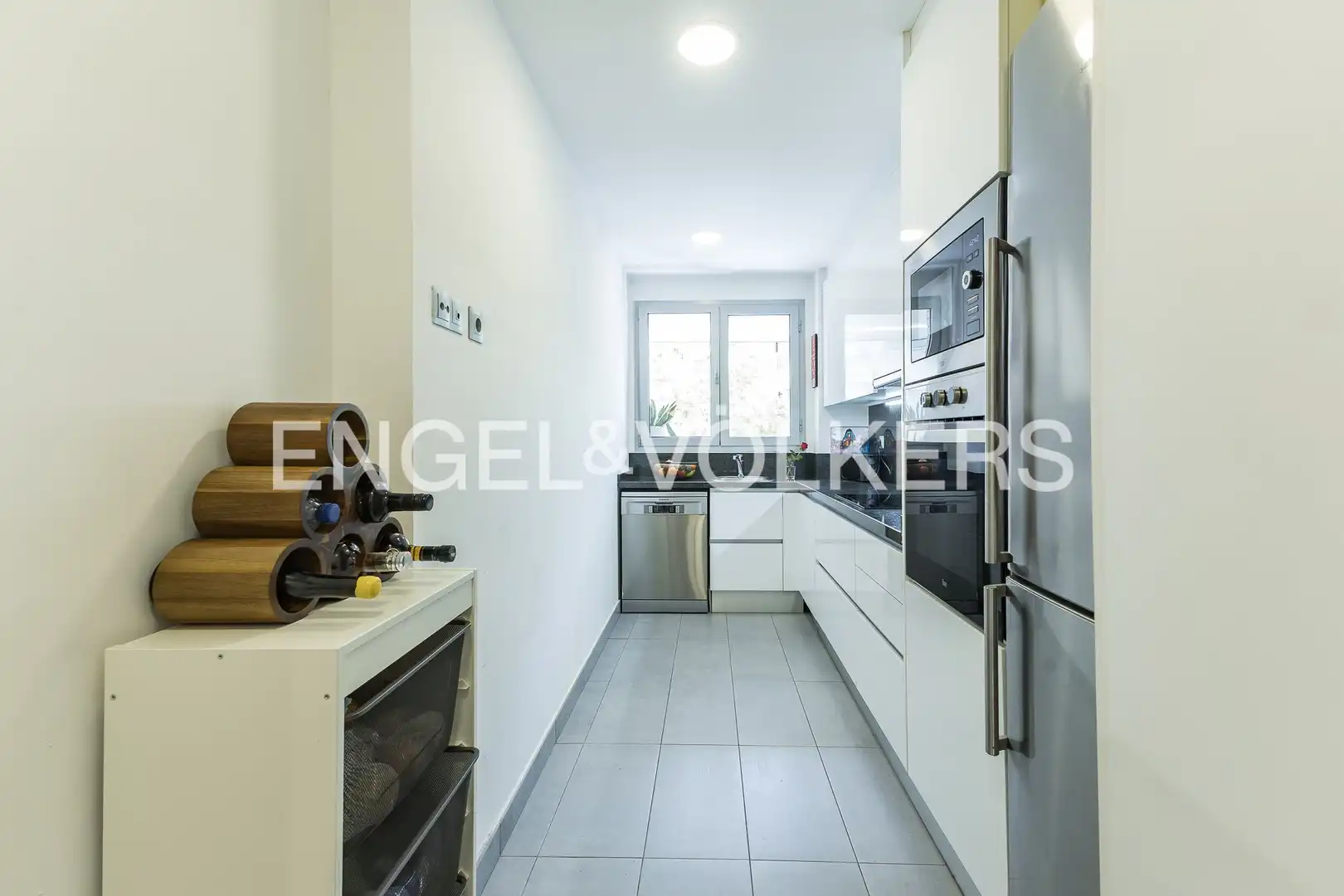 Cocina de Piso en venta en Esplugues de Llobregat con Aire acondicionado, Calefacción y Jardín privado