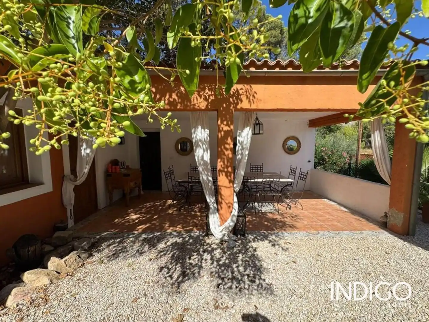 Terrassa de Casa o xalet en venda en El Castell de Guadalest, Alicante
