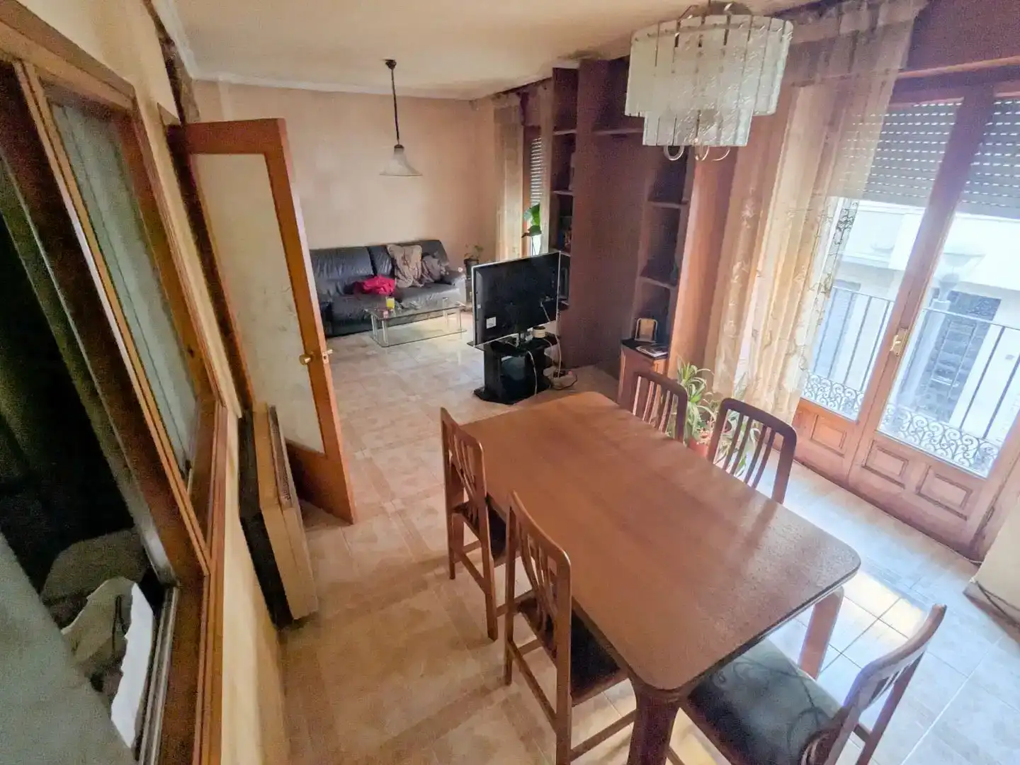 Sala d'estar de Pis en venda en Alcañiz amb Balcó