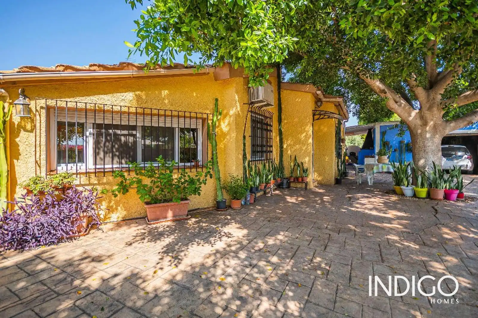 Exterior view of Houses for sale in San Vicente del Raspeig / Sant Vicent del Raspeig  with Air Conditioner, Heating and Terrace