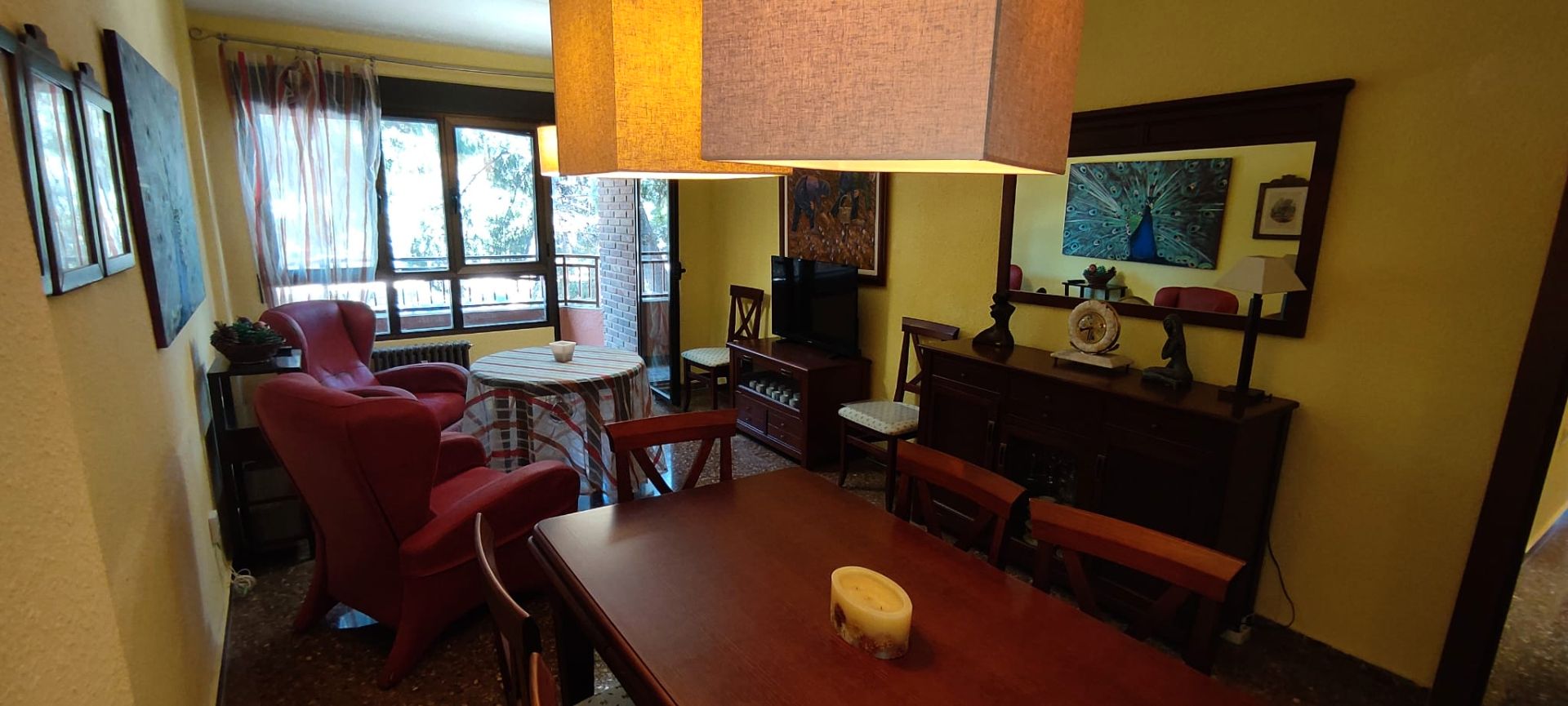 Menjador de Pis en venda en  Albacete Capital amb Calefacció, Terrassa i Balcó