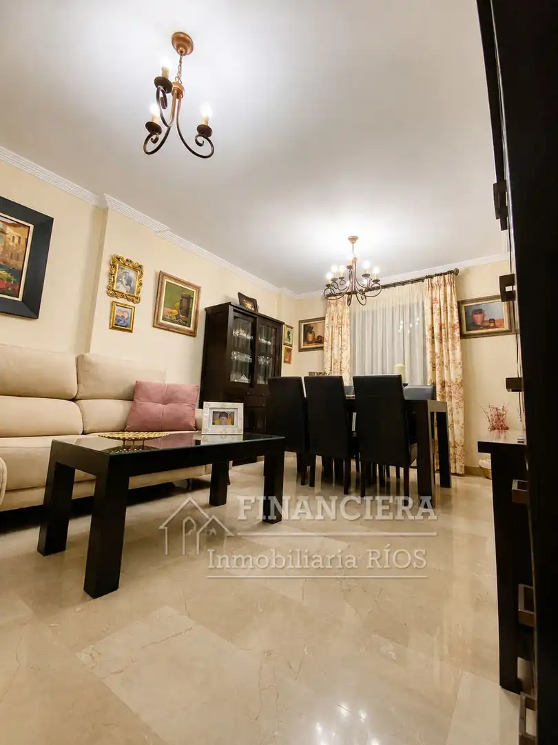 Sala d'estar de Casa o xalet en venda en Alcalá de Guadaira amb Aire condicionat