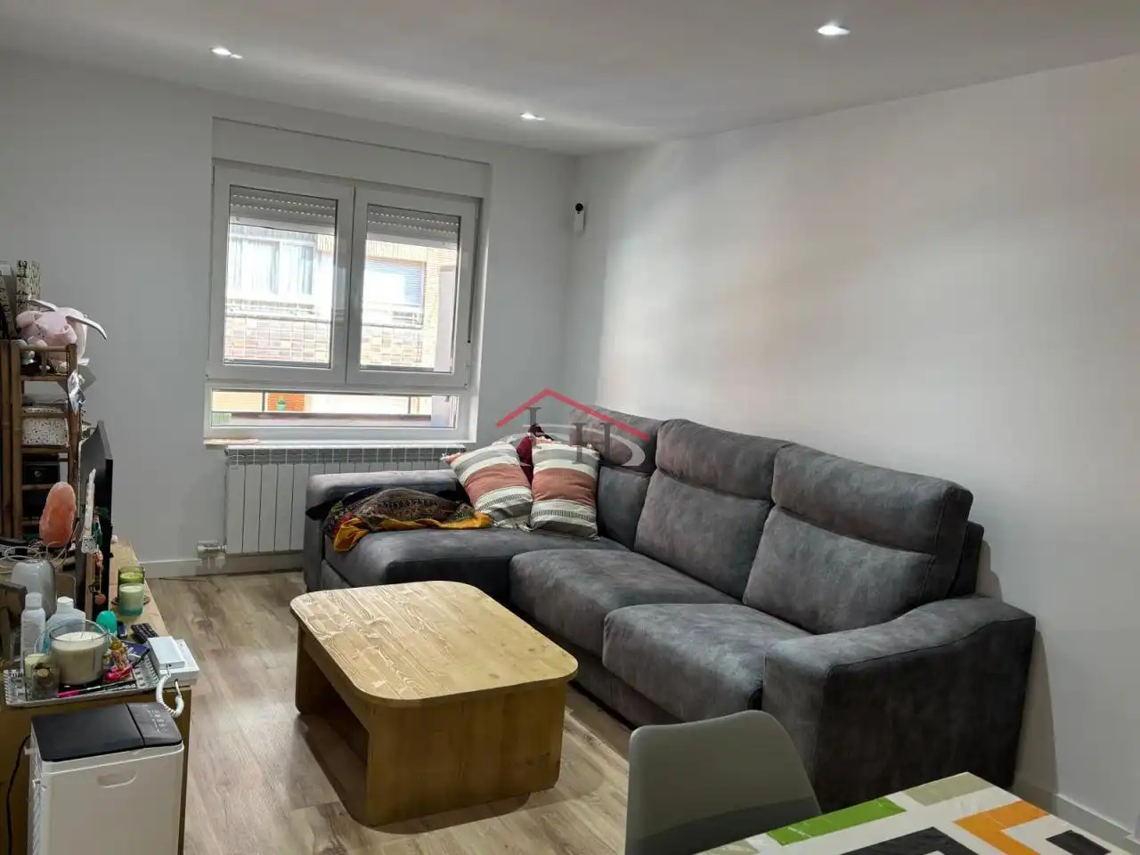 Sala de estar de Piso en venta en León Capital  con Calefacción, Parquet y Terraza