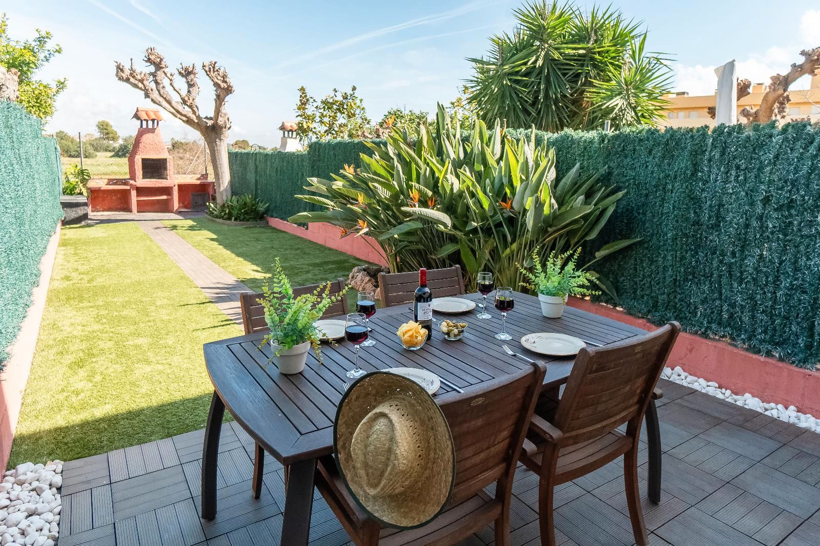 Garden of Single-family semi-detached for sale in Torredembarra  with Air Conditioner, Heating and Private garden