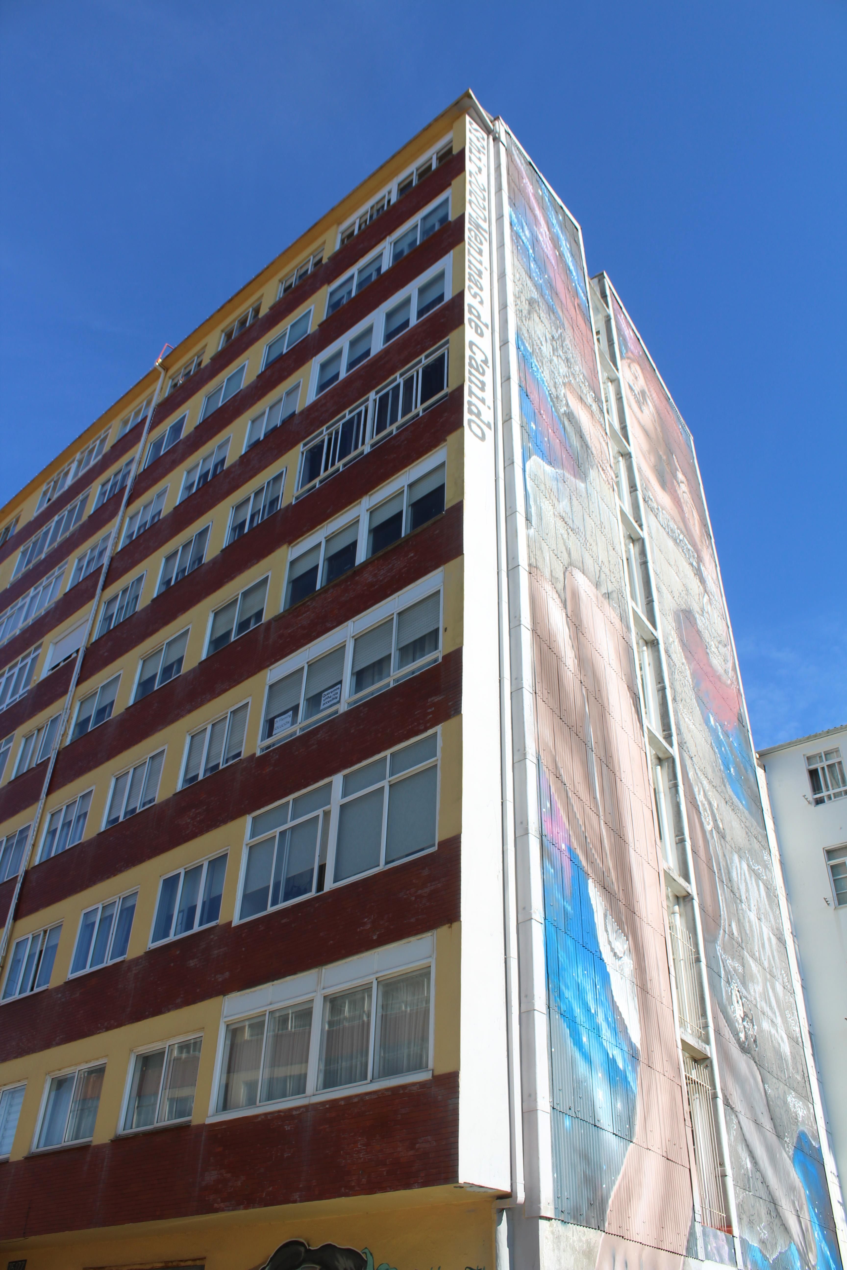 Exterior view of Flat for sale in Ferrol  with Parquet flooring, Terrace and Storage room
