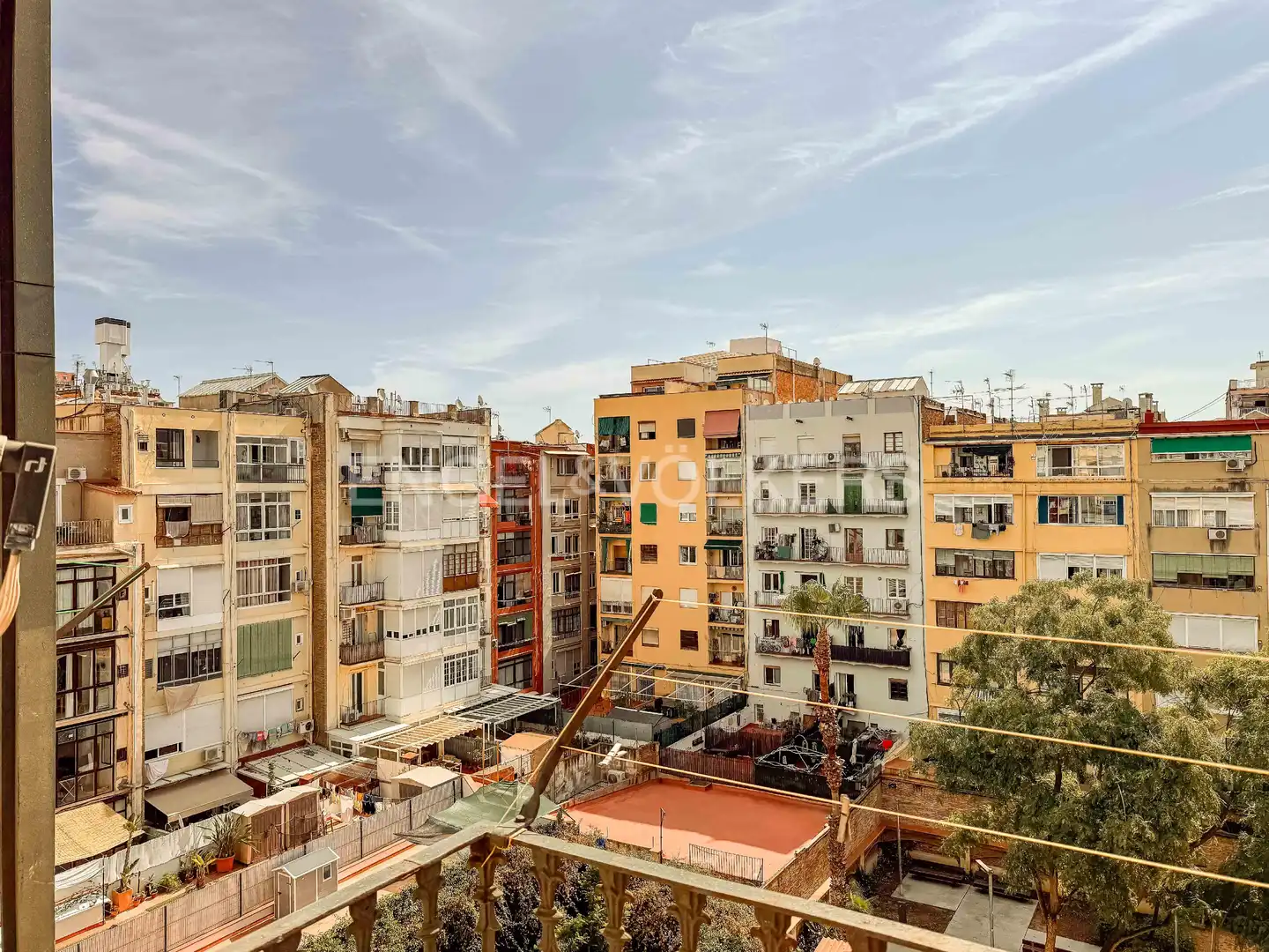Vista exterior de Pis de lloguer en Barcelona amb Aire condicionat, Calefacció i Moblat