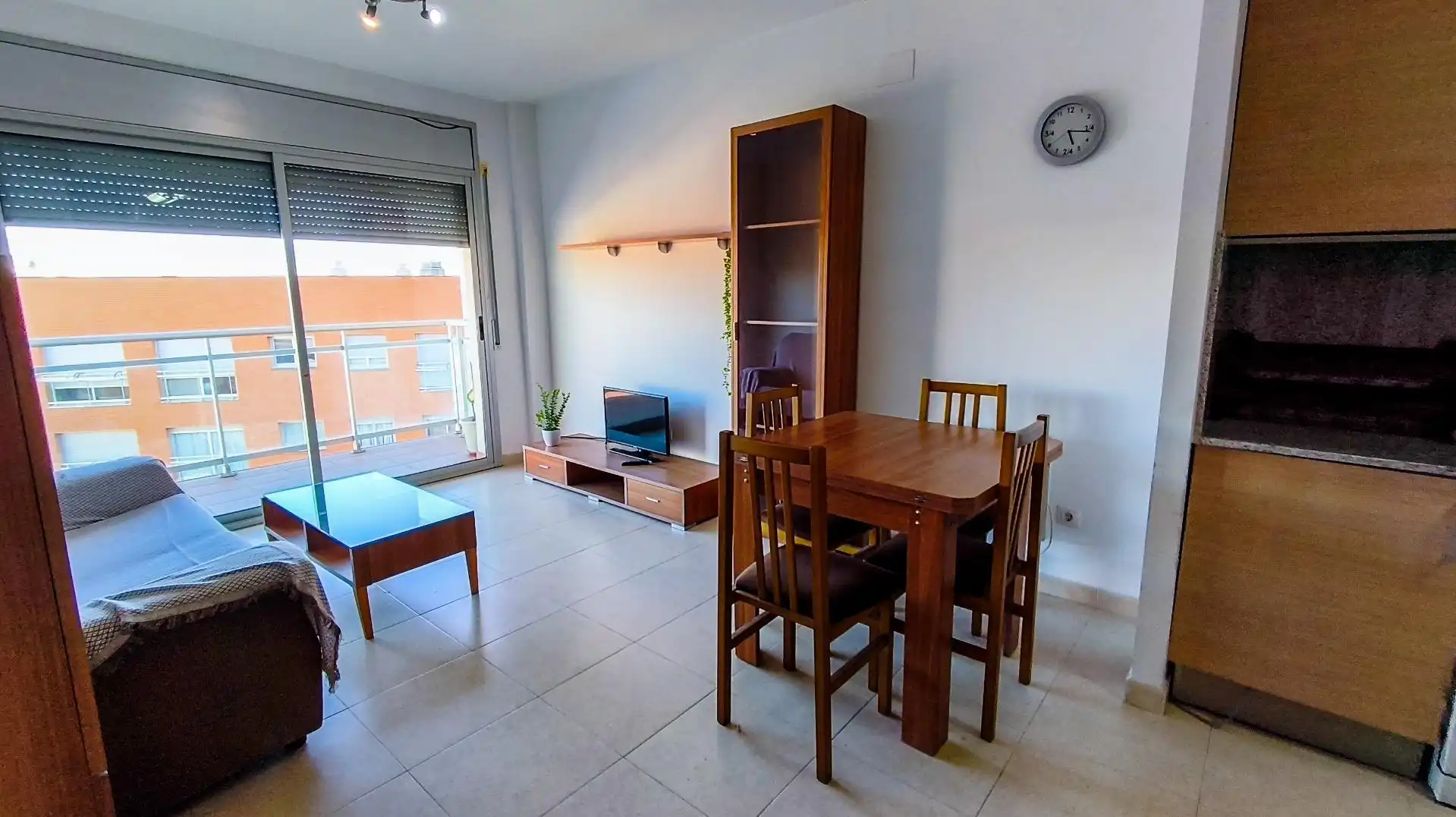 Living room of Flat for sale in Reus  with Air Conditioner, Private garden and Balcony