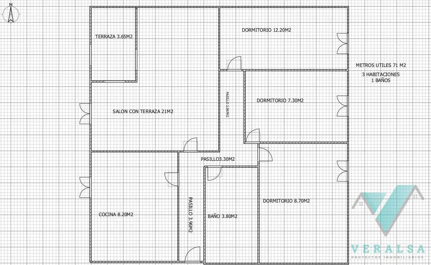 Wohnung zum Verkauf in Madrid mit Terrasse
