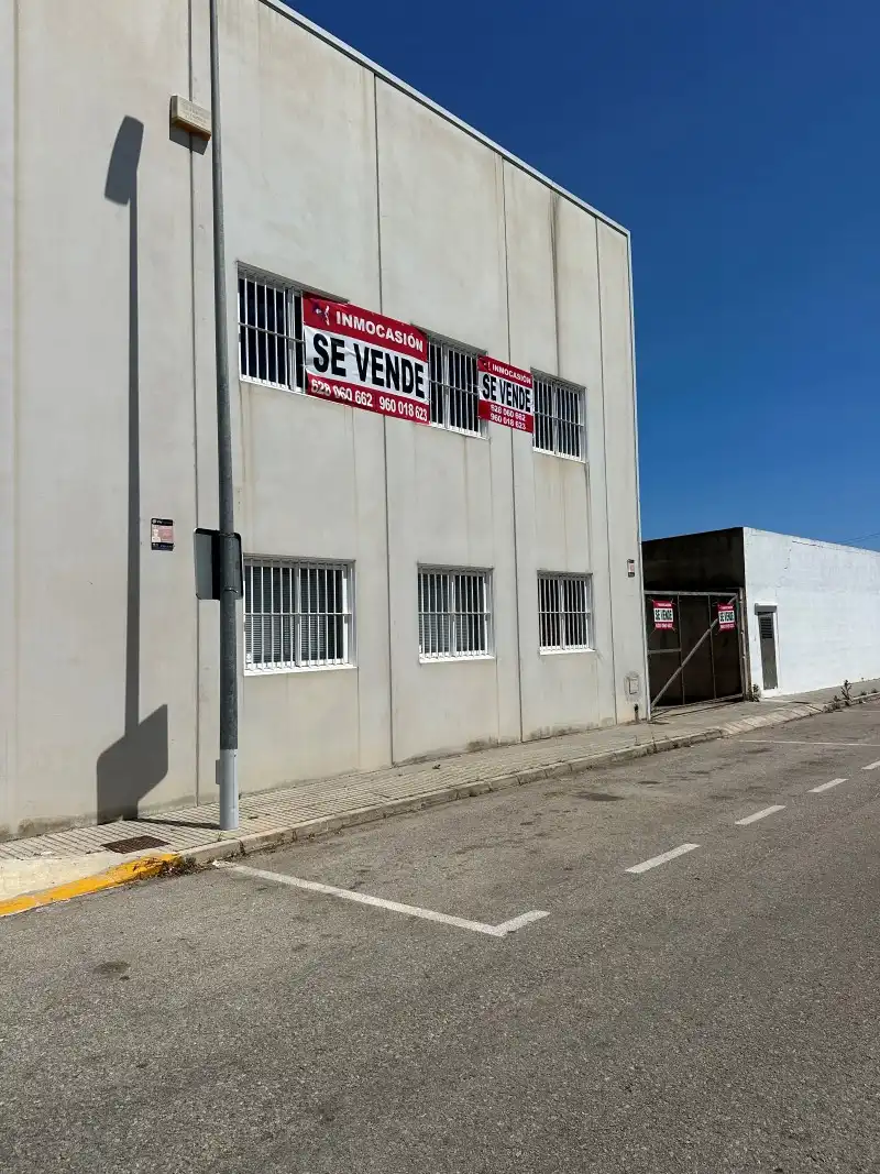 Exterior view of Industrial buildings for sale in Beniarjó
