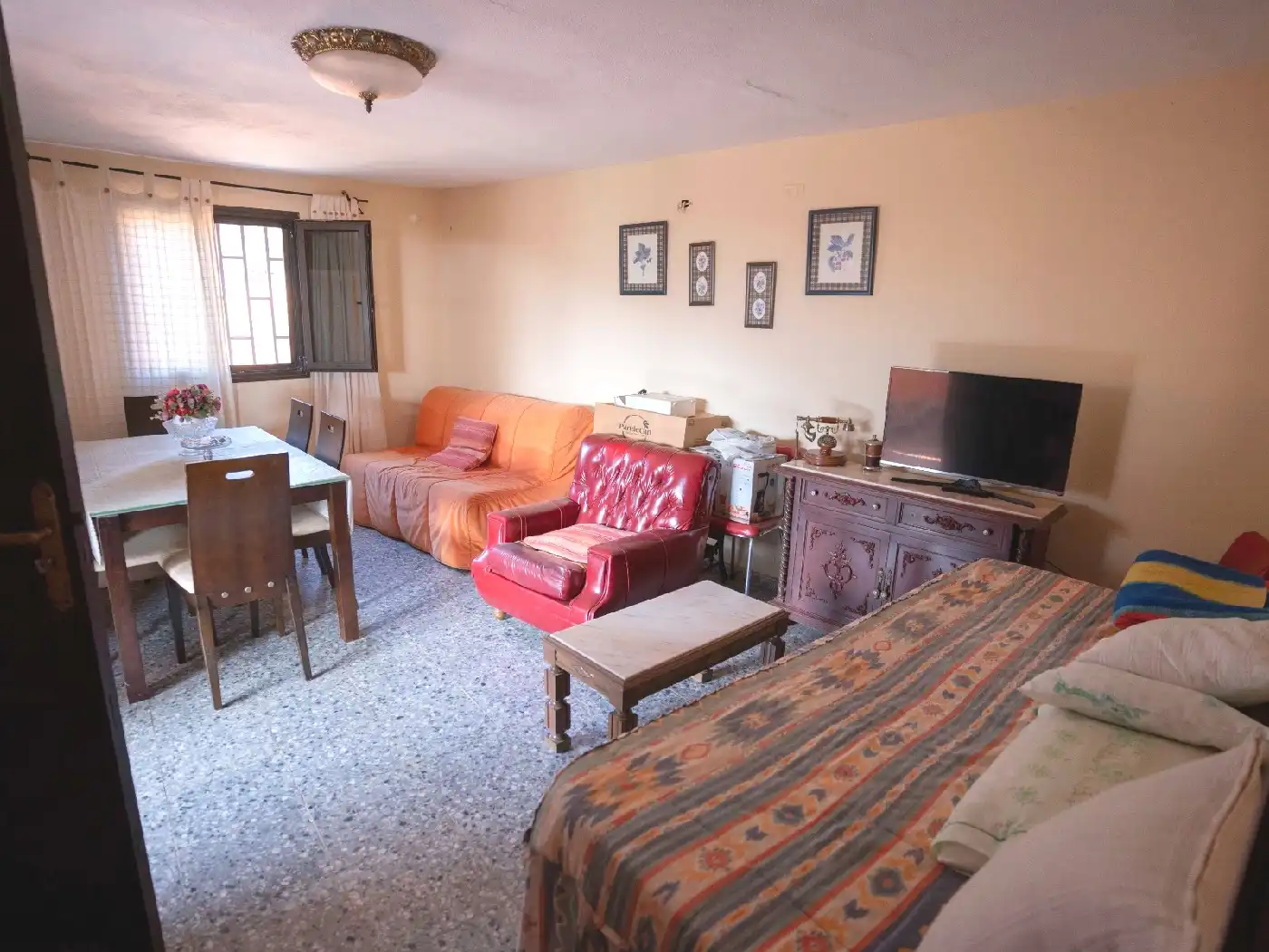 Sala d'estar de Casa o xalet en venda en Arafo amb Jardí privat, Terrassa i Traster