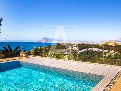 Swimming pool of House or chalet for sale in Altea  with Air Conditioner, Private garden and Terrace