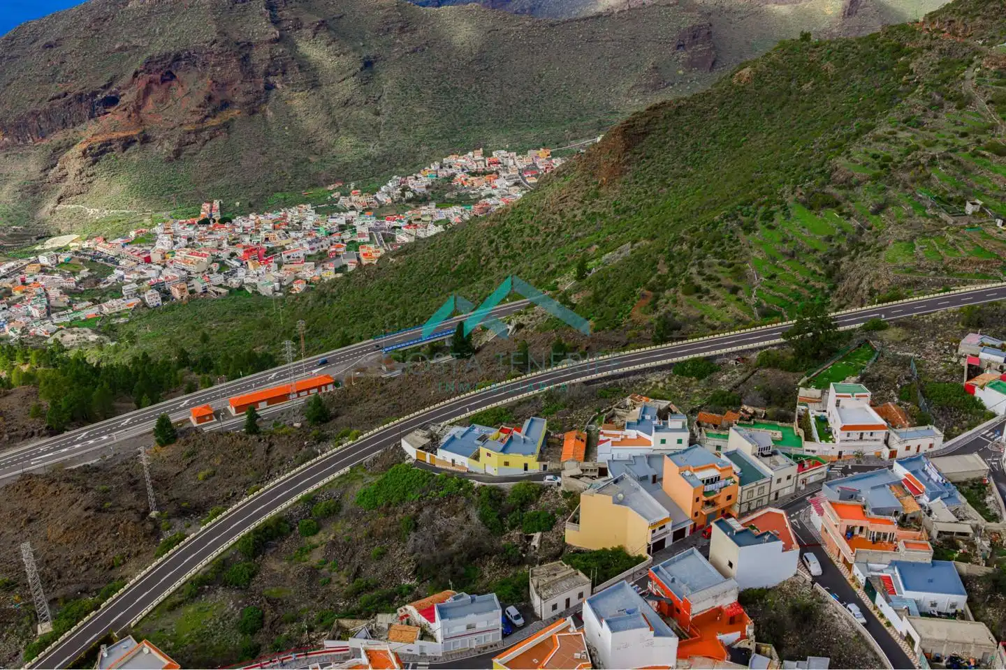 Vista exterior de Residencial en venda en Santiago del Teide