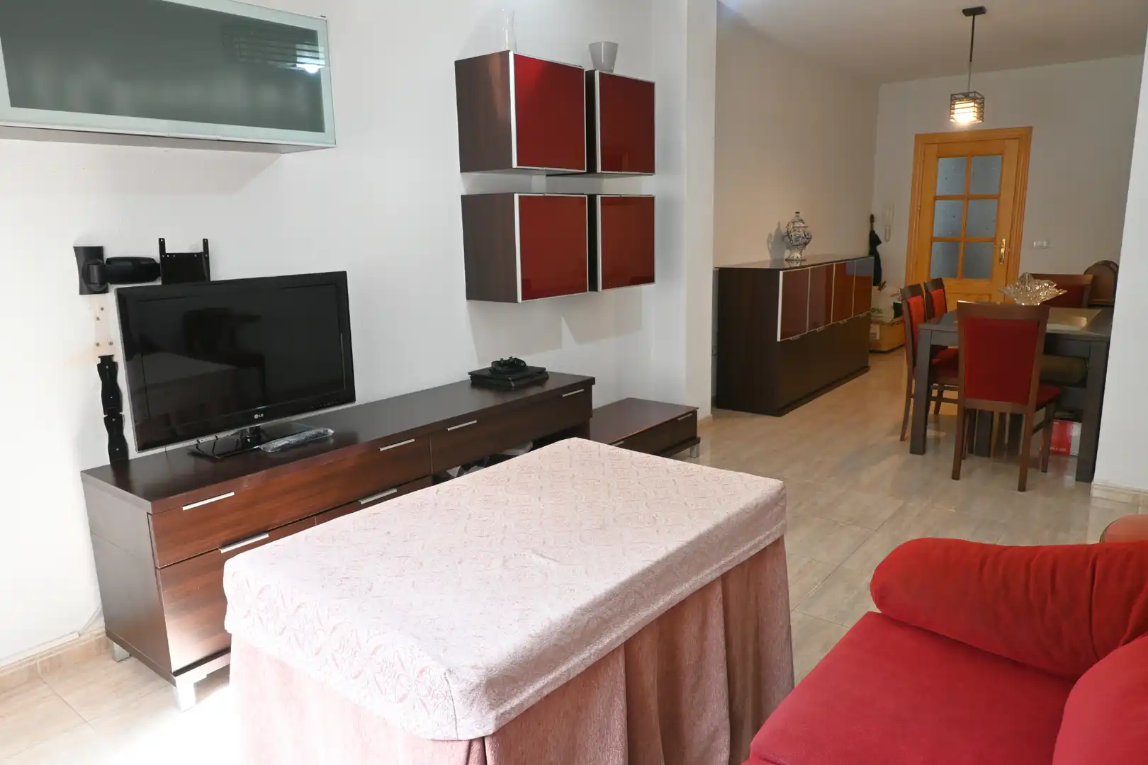 Living room of Flat for sale in Churriana de la Vega  with Air Conditioner and Furnished