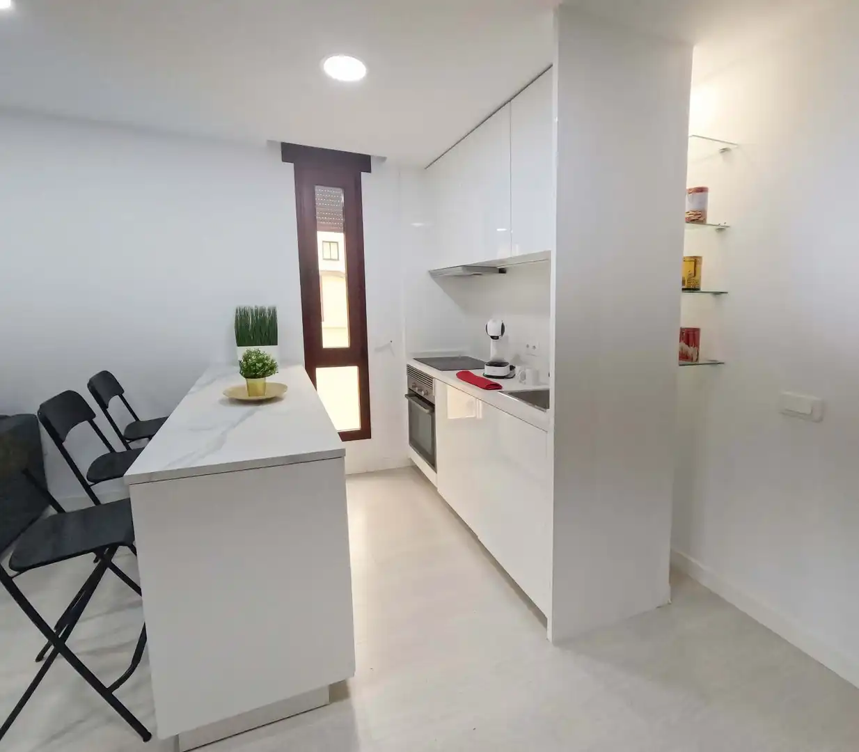 Cocina de Piso en venta en Santa Cruz de Tenerife con Aire acondicionado, Trastero y Amueblado