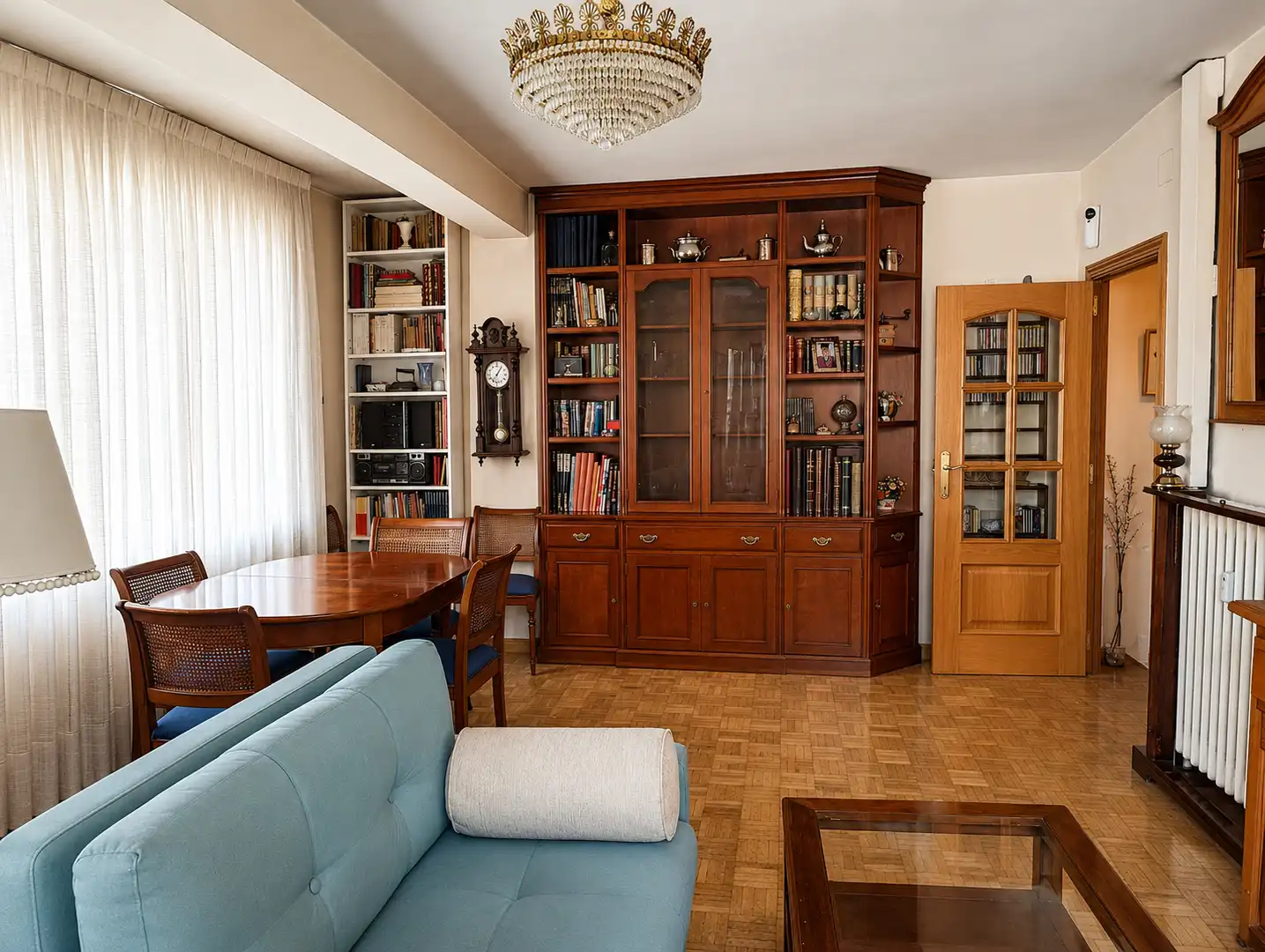 Sala d'estar de Pis en venda en Madrid amb Calefacció