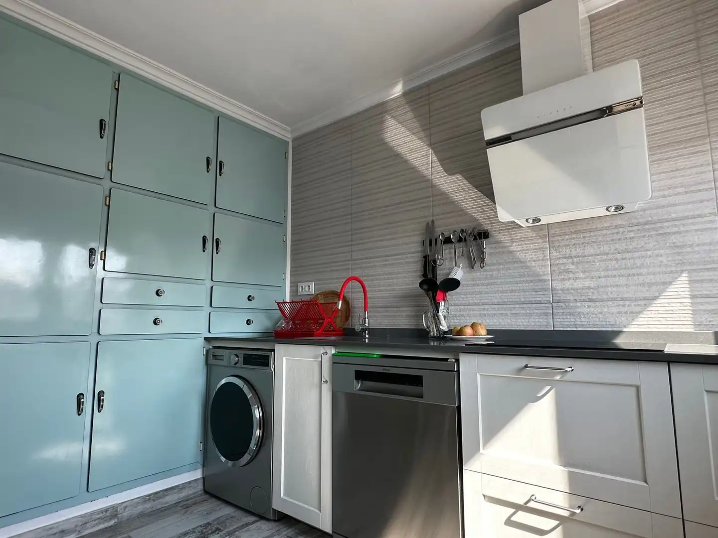 Kitchen of Flat for sale in Gijón   with Heating and Swimming Pool