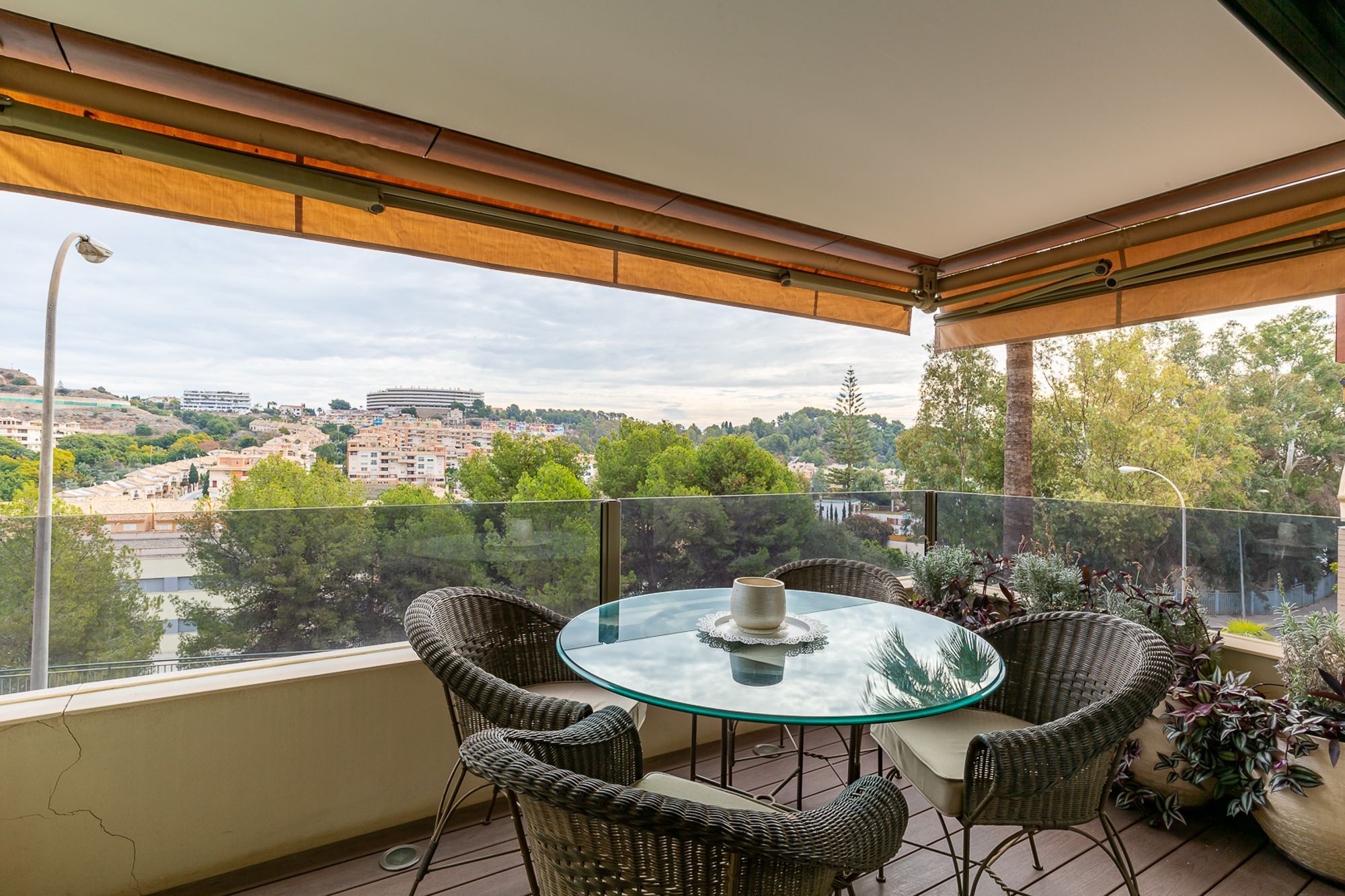 Terrassa de Apartament de lloguer en Málaga Capital amb Terrassa