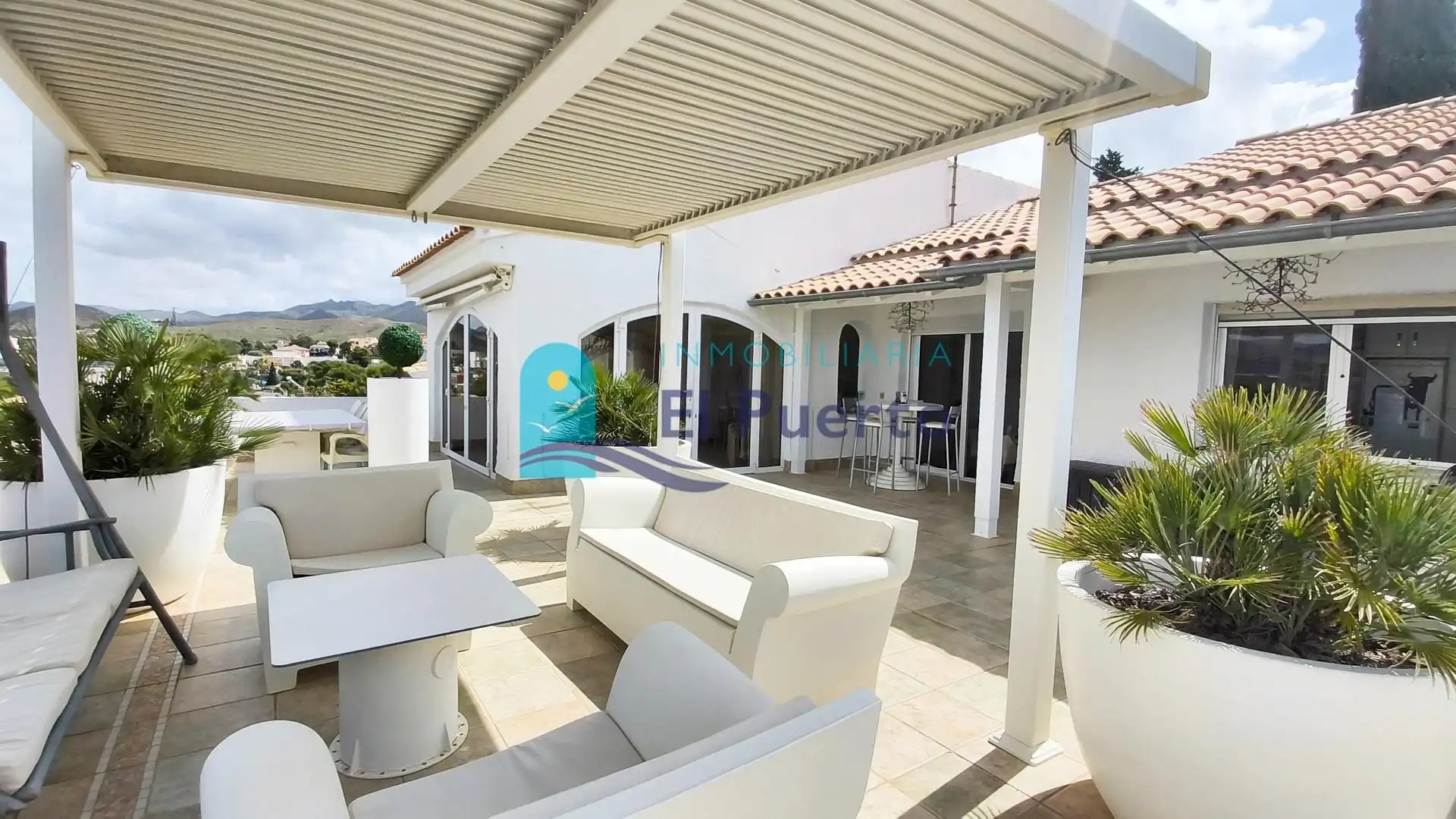 Terraza de Casa o chalet en venta en Cartagena con Aire acondicionado, Calefacción y Jardín privado