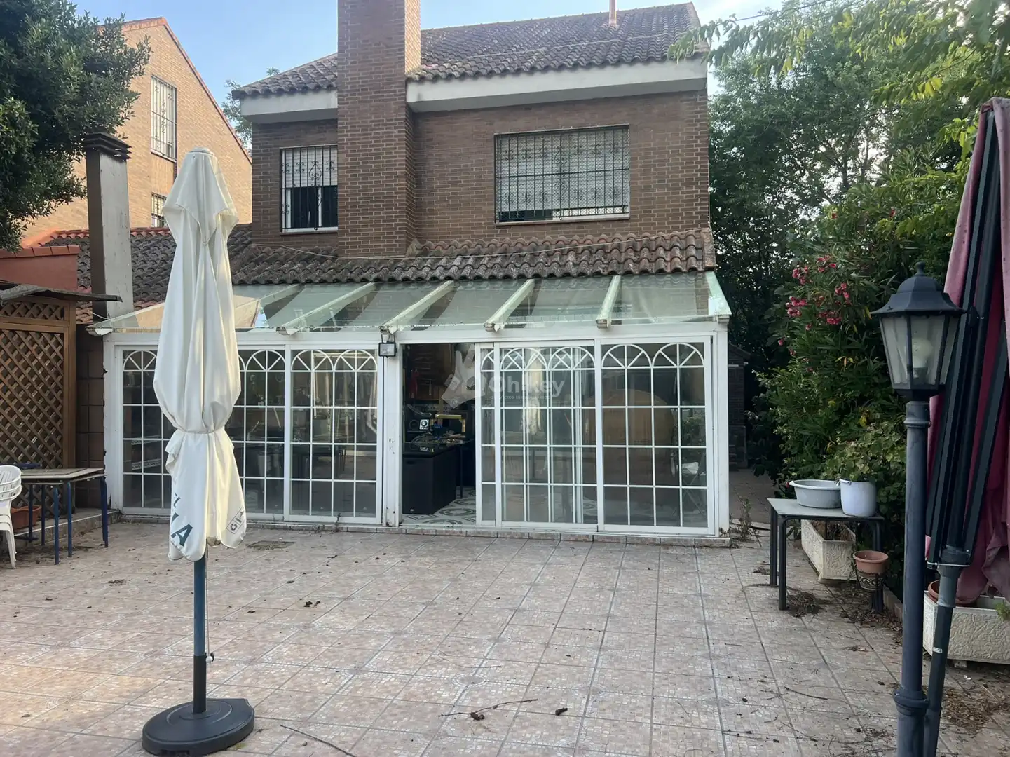 Vista exterior de Casa adosada en venda en Rivas-Vaciamadrid amb Calefacció, Jardí privat i Piscina