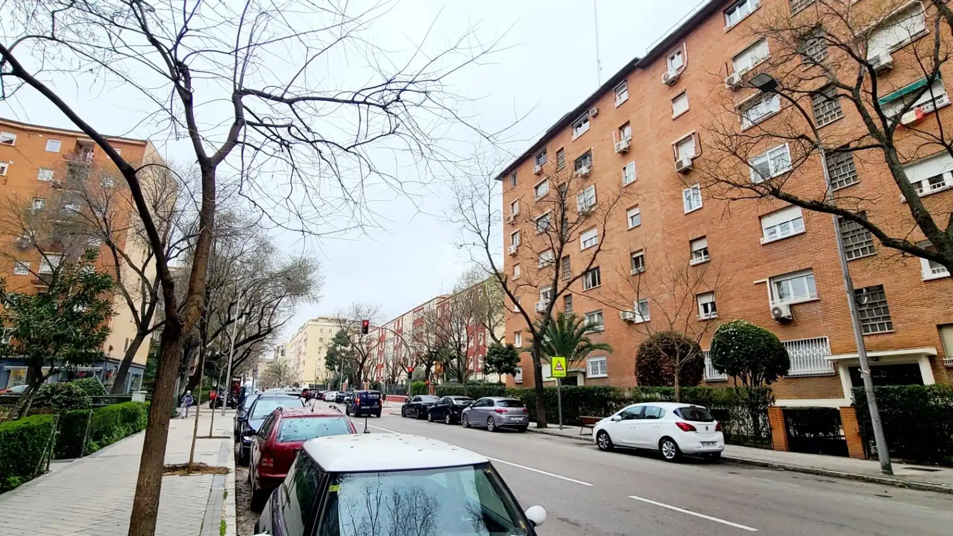 Vista exterior de Piso en venta en  Madrid Capital con Balcón