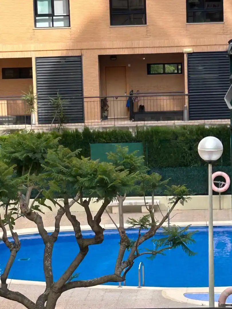 Terrace of Apartments for rent in Gandia  with Air Conditioner, Heating and Private garden