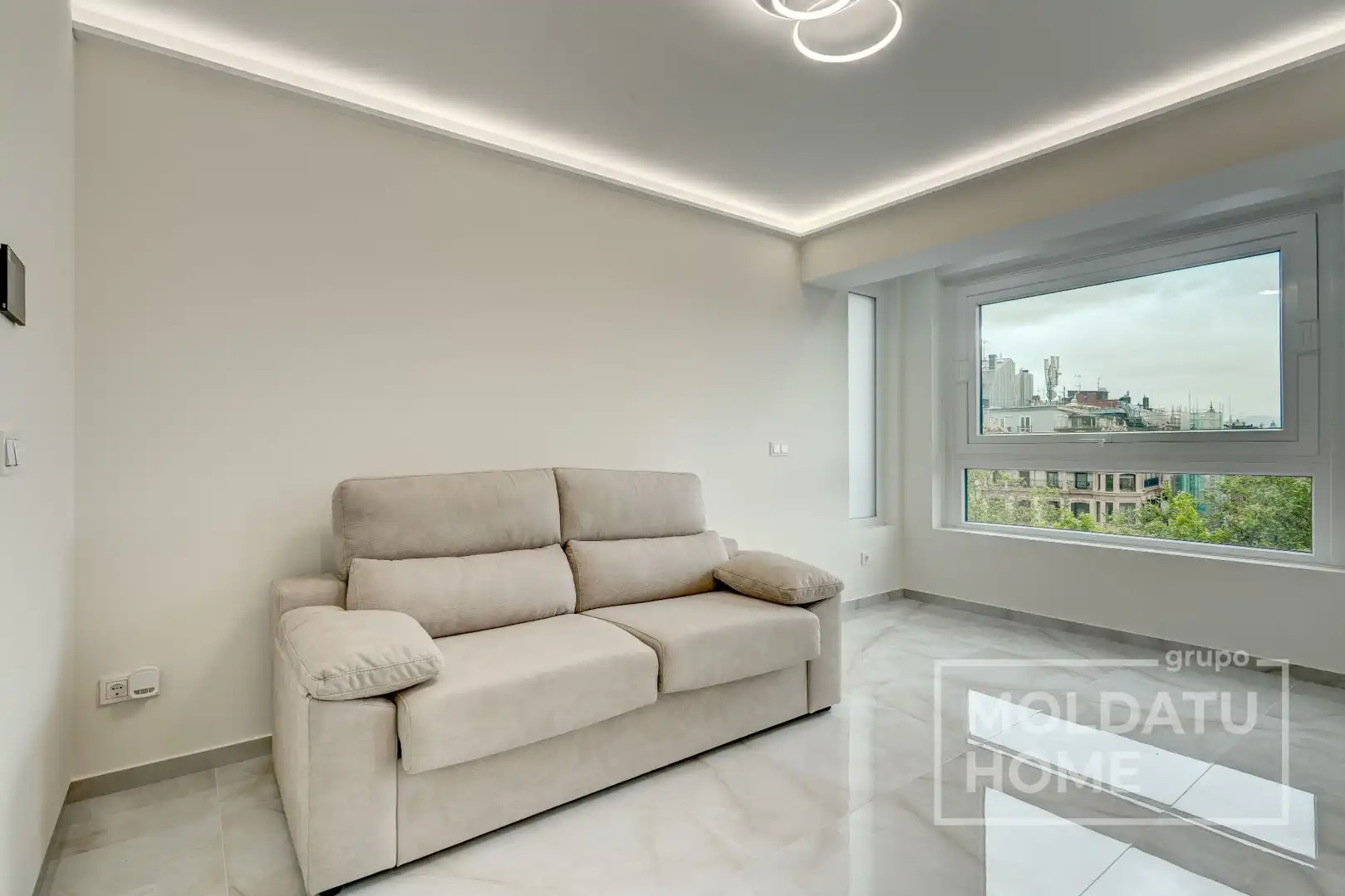 Sala de estar de Apartamento en venta en Donostia - San Sebastián  con Aire acondicionado, Calefacción y Terraza