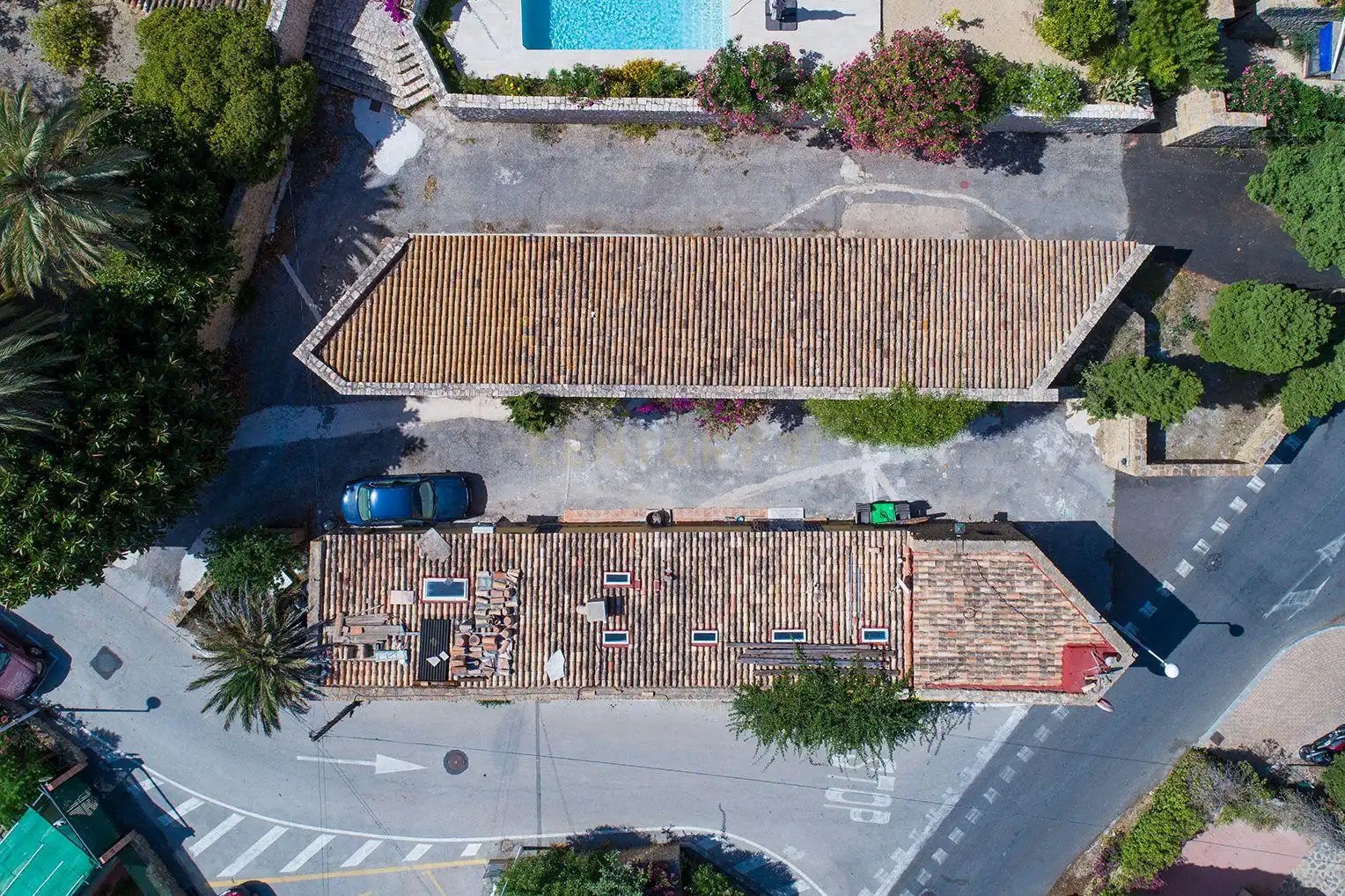 Außenansicht von Geschaftsraum zur Miete in Calpe / Calp mit Klimaanlage, Möbliert und Internet